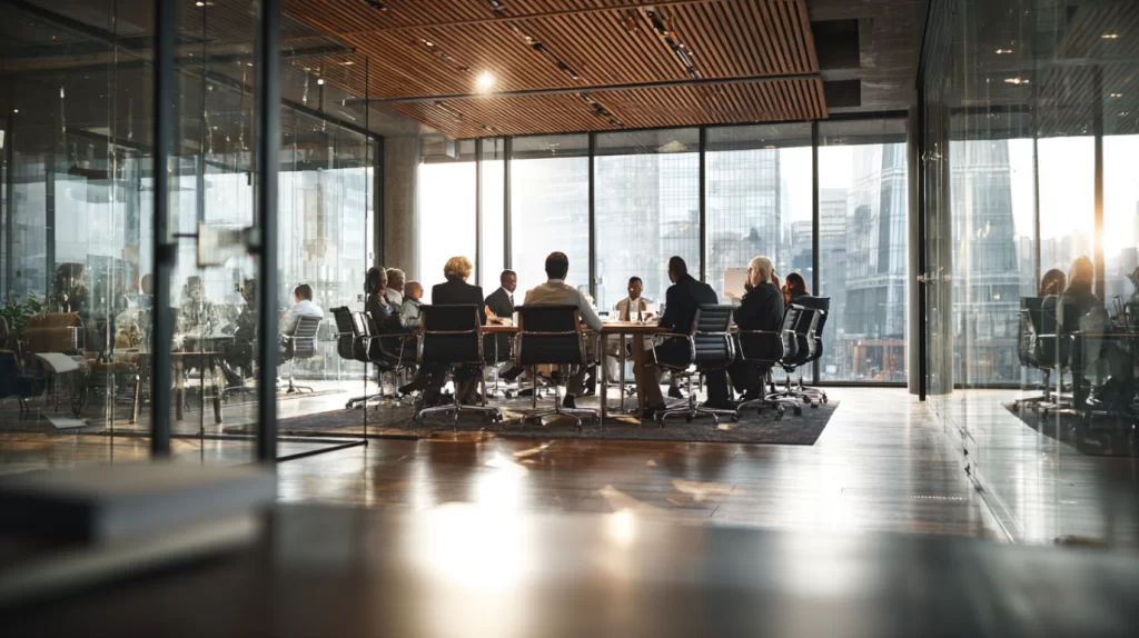 מועצה בפגישה